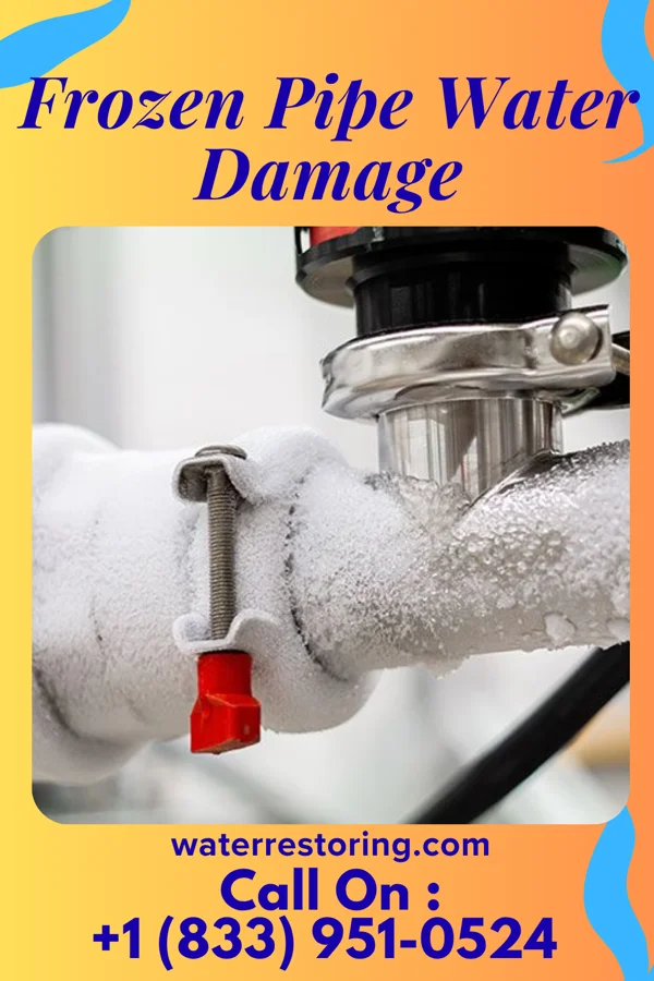 Frozen Pipe Water Damage in Eden, WI